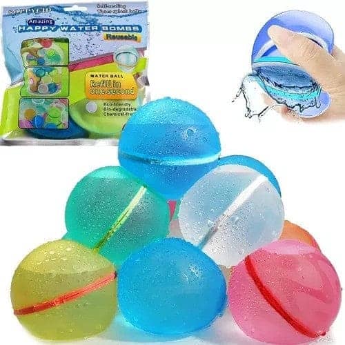 BOMBAS DE AGUA REUTILIZABLES INFANTIL Marblacks