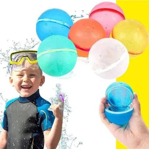 BOMBAS DE AGUA REUTILIZABLES INFANTIL Marblacks