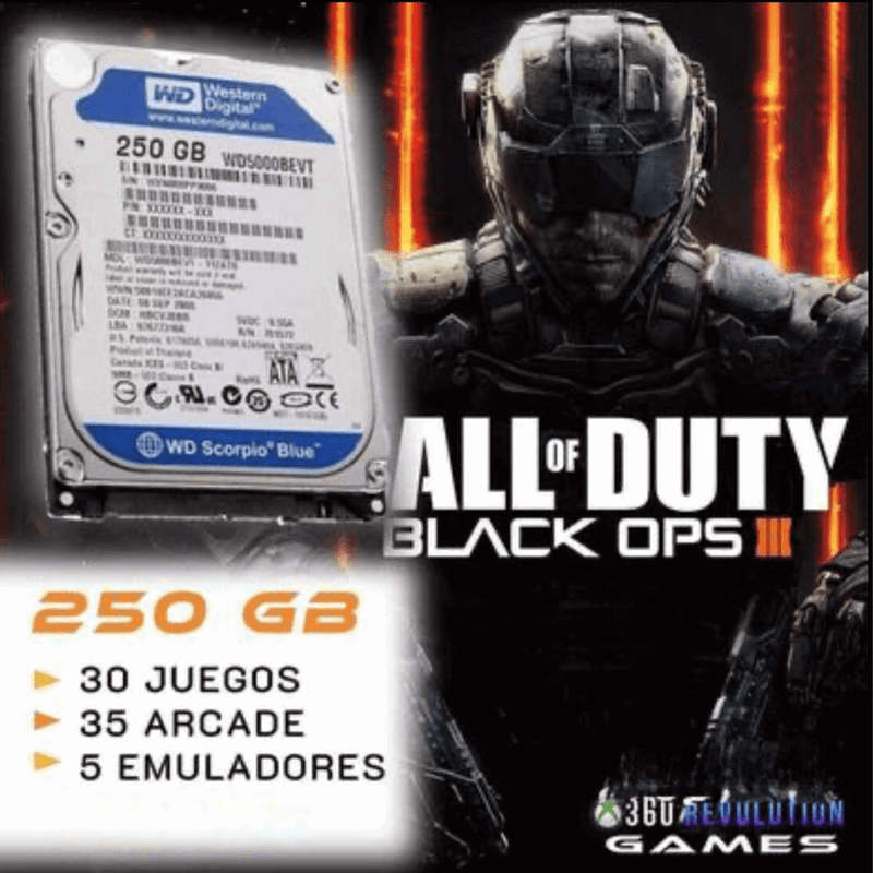 DISCOS DE 250 GB PARA XBOX 360 Tecnologia, Gamer Marblacks