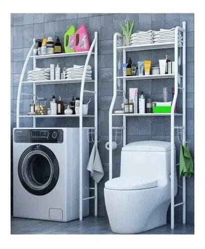 Estante Organizador de Acero Inoxidable para Baño o Lavadora Otro Marblacks