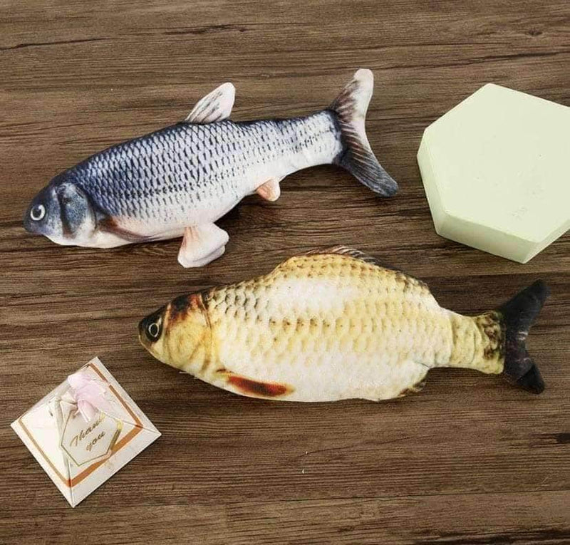 Juguete eléctrico para mascota 3D Fish Mascotas Marblacks