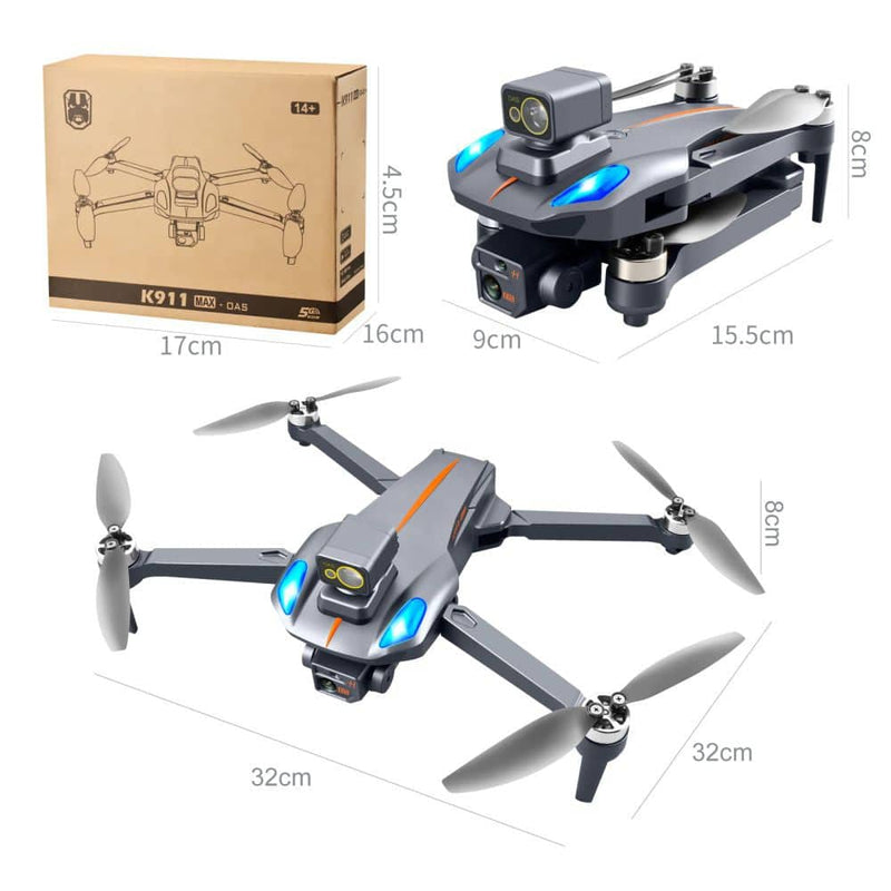 Drone Profesional GPS K911 MAX WF 5G 4K