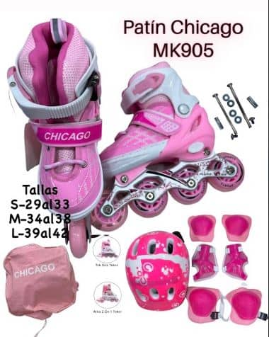 Kit Patines Talla 19 al 42