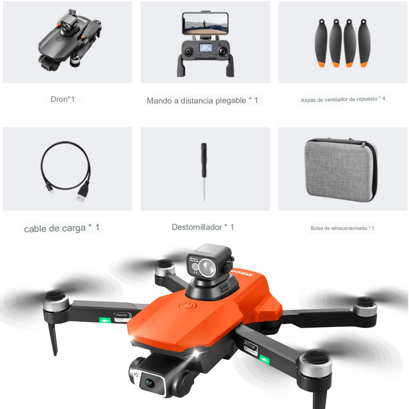 Drone Profesional Gps Wifi 5G 4K RG109