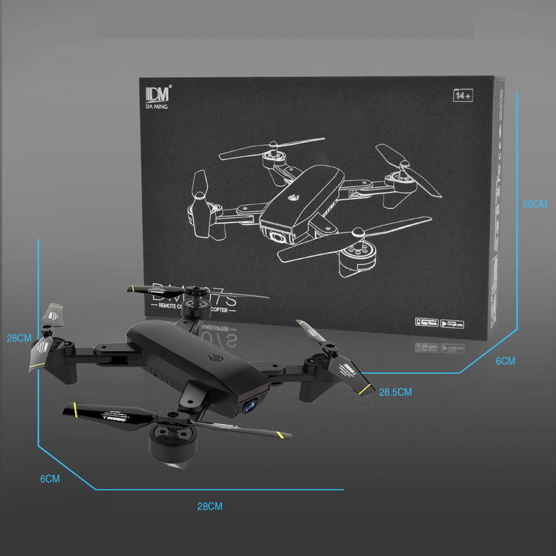 Drone Doble Cámara HD2.4G DM107+Bateria