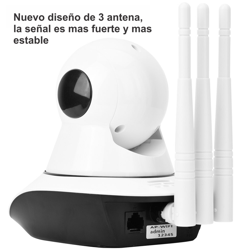 Cámara De Seguridad Robótica HD 360°