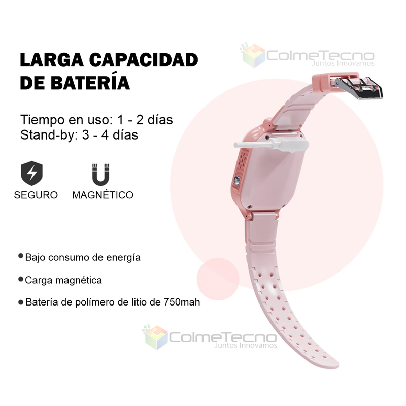 Smartwatch 4G Niños GPS T20 Homologado