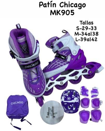 Kit Patines Talla 19 al 42