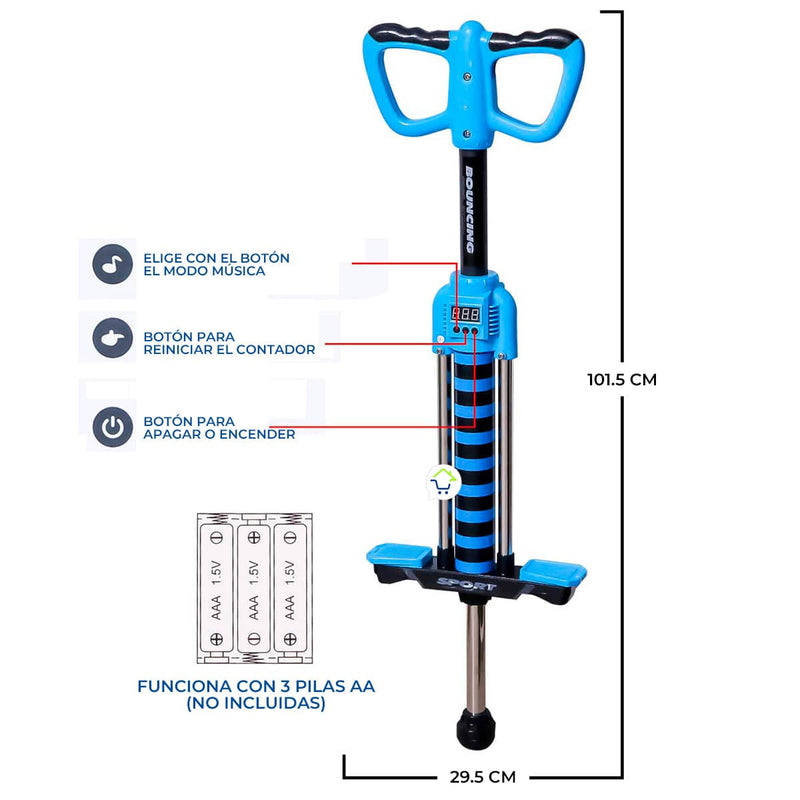 Juguete Saltarín Pogo Stick Saltador Con