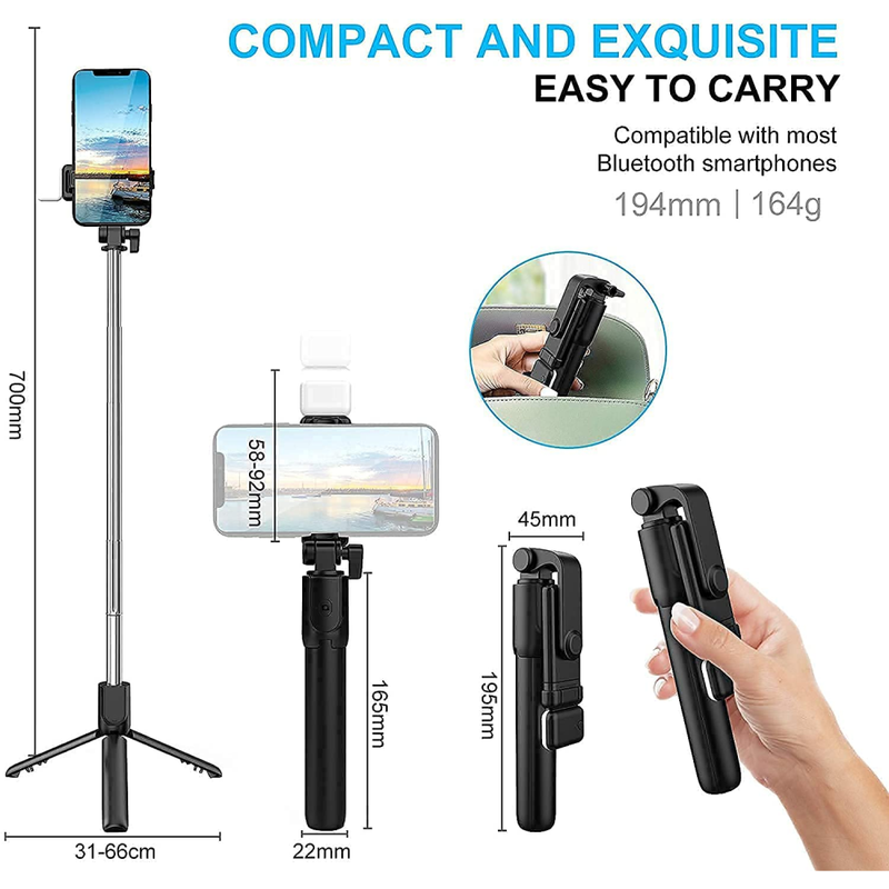 Selfie Stick Monopod Tripode R1