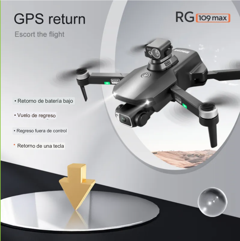 Drone Profesional Gps Wifi 5G 4K RG109