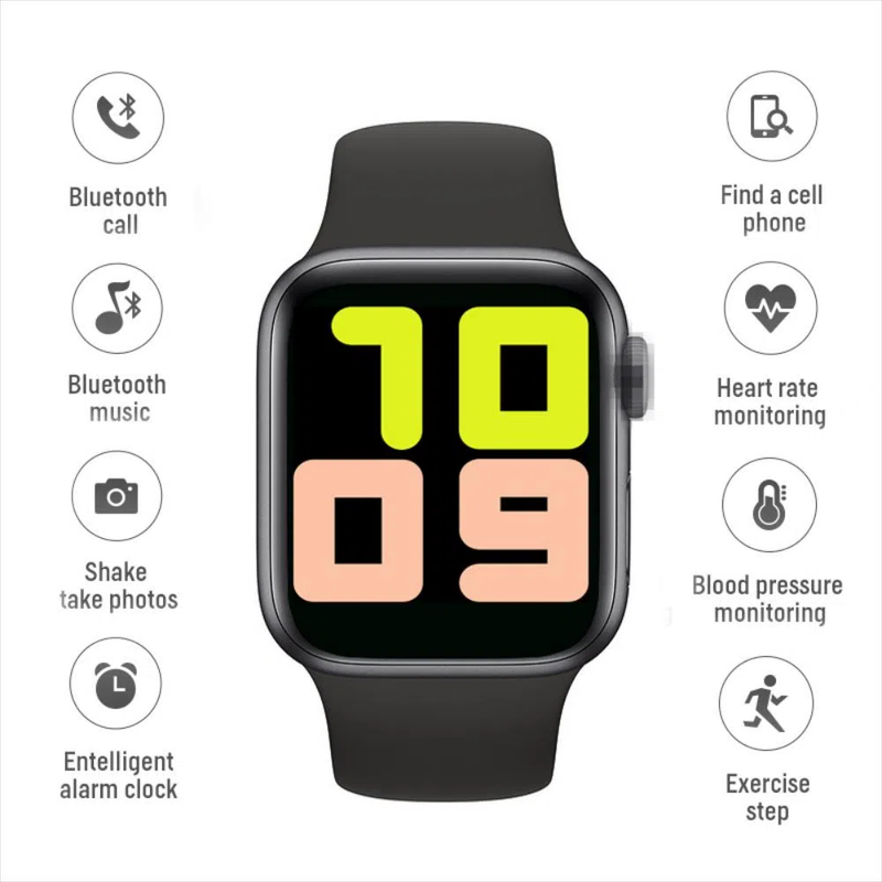 Reloj Inteligente Smart Watch T500 BT