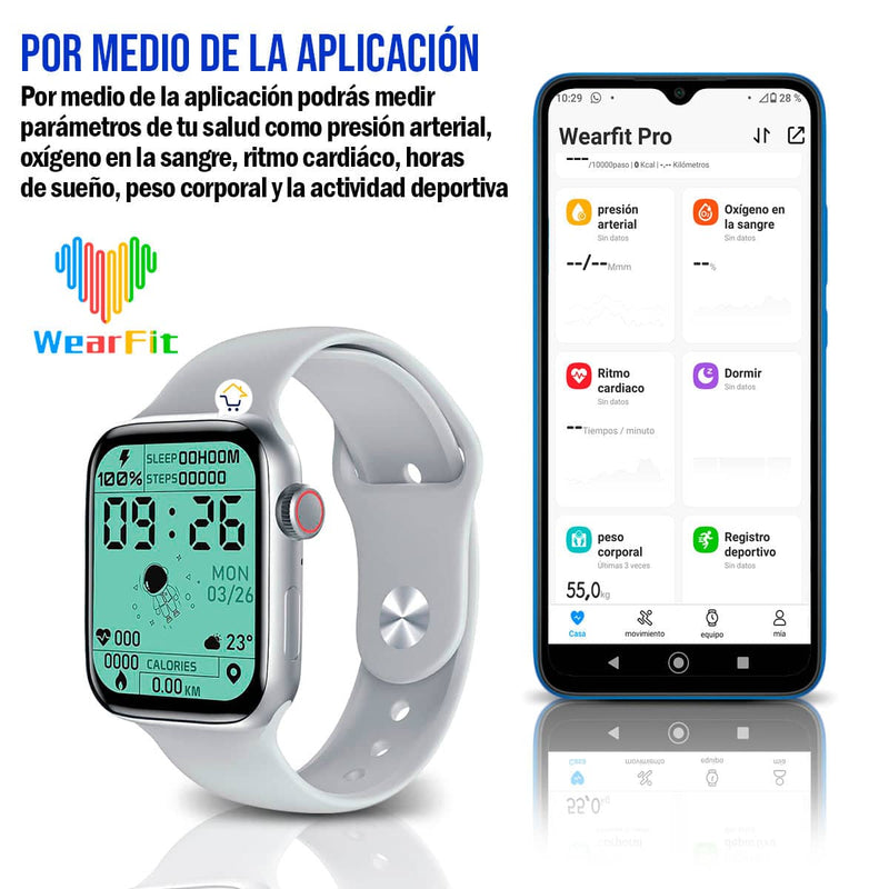 Reloj Inteligente Smartwatch Serie 6 Blu