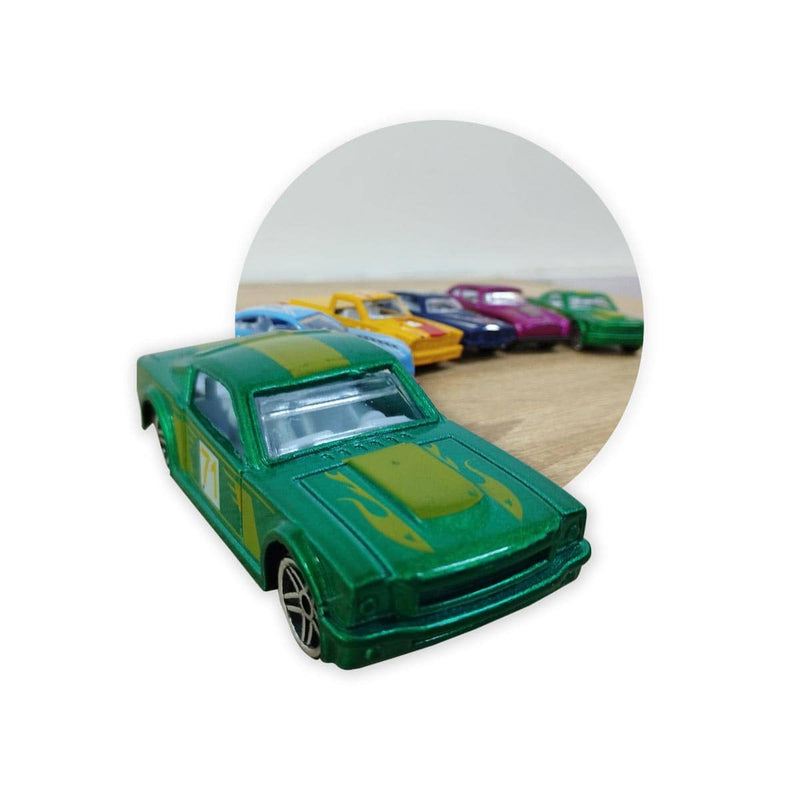 Set x6 Carros de Carreras Super Veloces