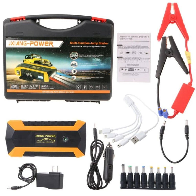 Kit De Emergencia Iniciador Batería 12v