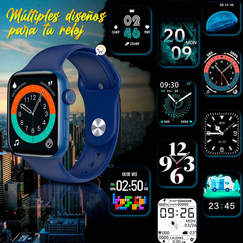 Reloj Inteligente Smartwatch Serie 6 Blu