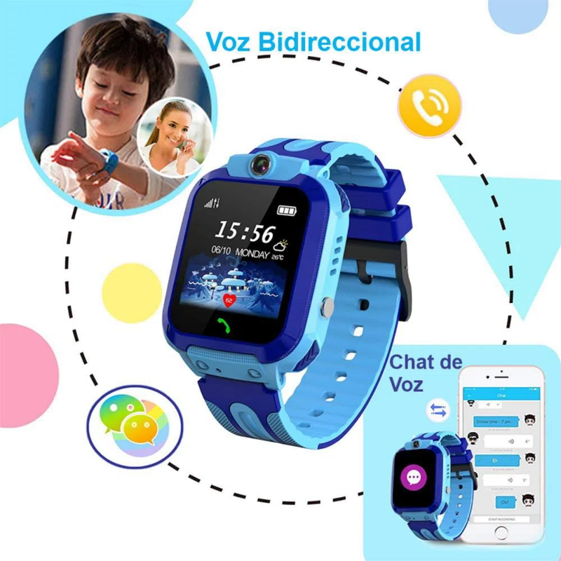 Reloj Q12 AZUL