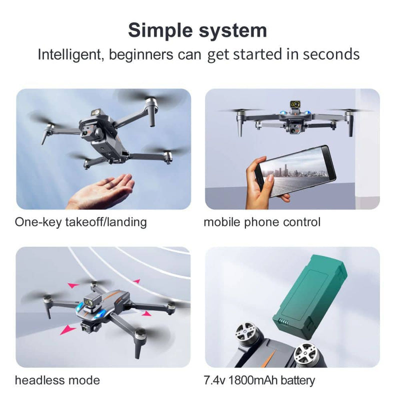 Drone Profesional GPS K911 MAX WF 5G 4K