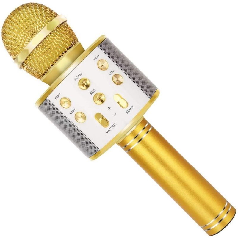 Micrófono Karaoke Parlante BT Ws-858