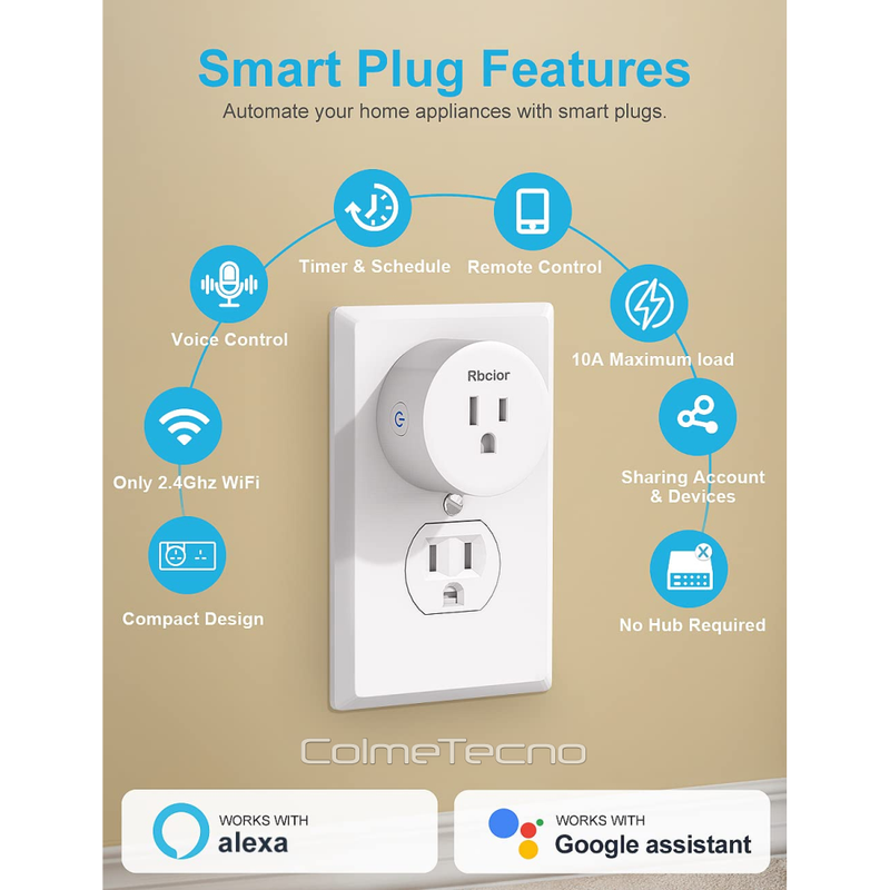 Enchufe Inteligente Control De Voz Alexa