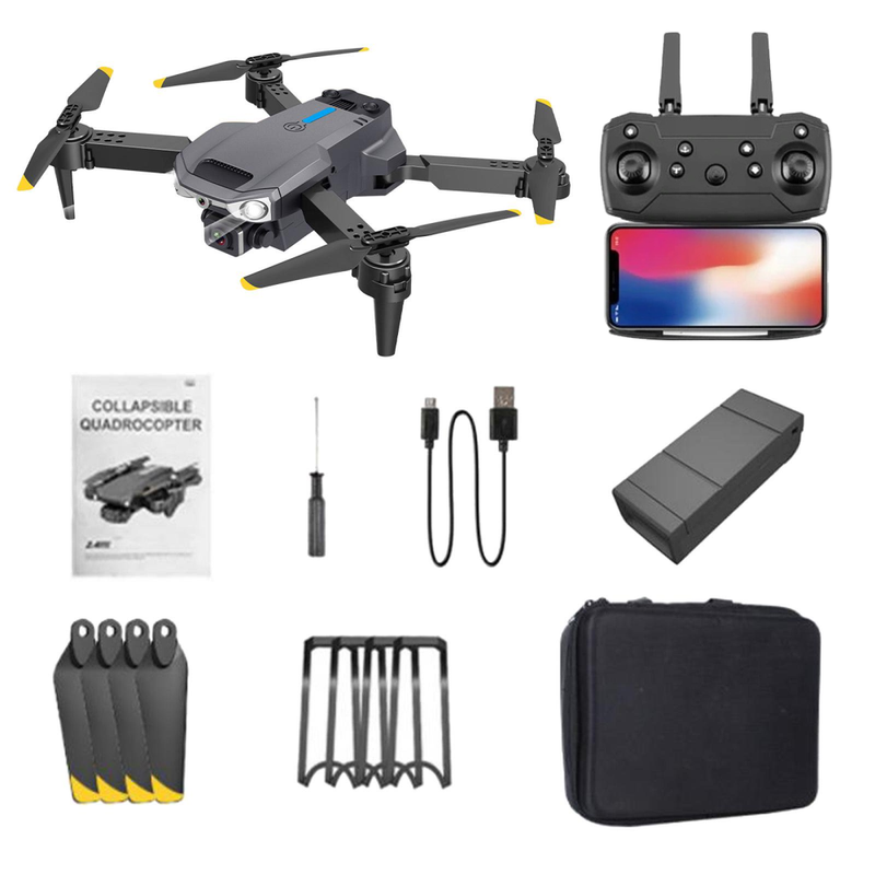 Drone Plegable Fpv Cámara Hd Wifi E90