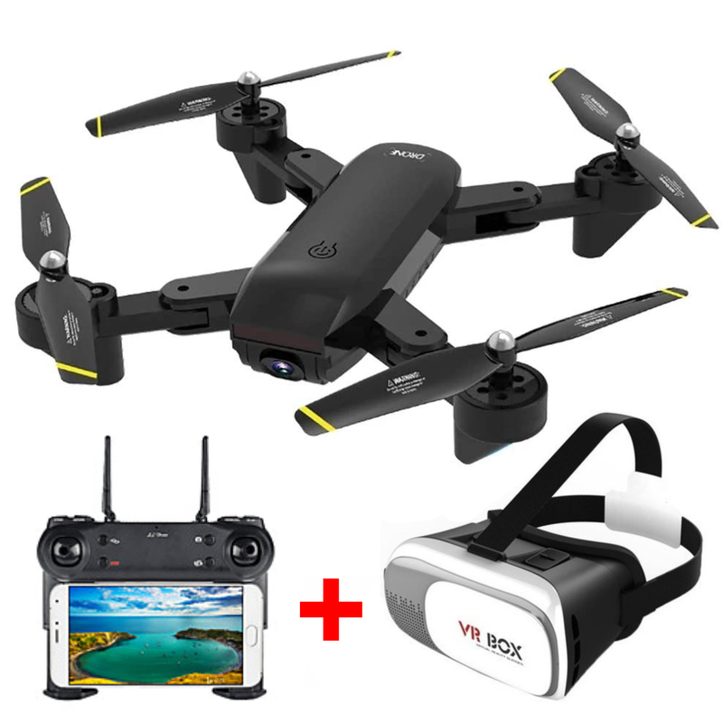 Drone DM107S Doble Cámara + Gafas VR BOX