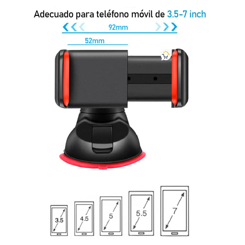 Soporte Celular Universal Carro Ventosa