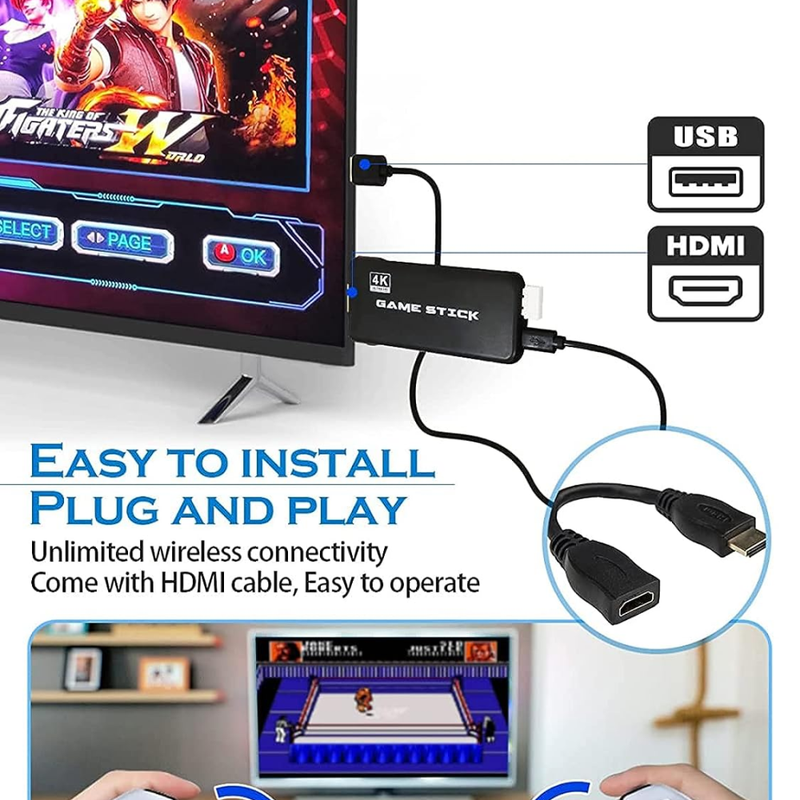 Consola Inalambrica Game Stick P5 HDMI