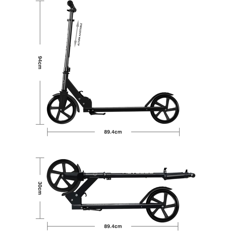 Patineta Scooter Xxl Para Niños 7+Jv adu