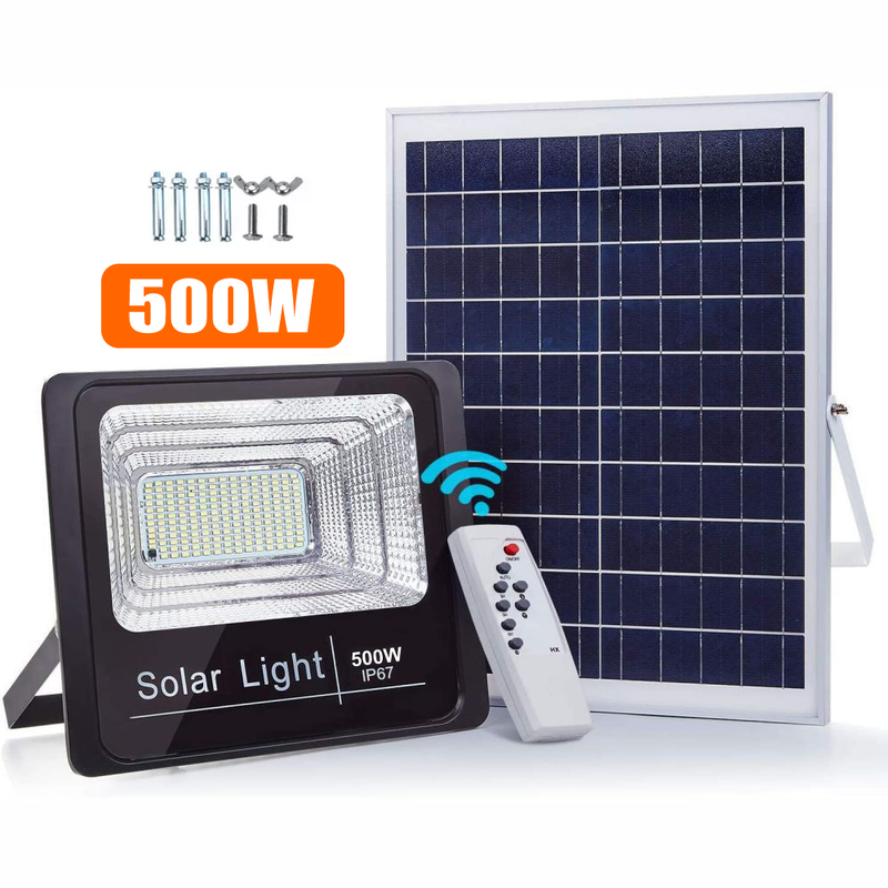 Reflector Solar 500w Led Luz Blanca 6v