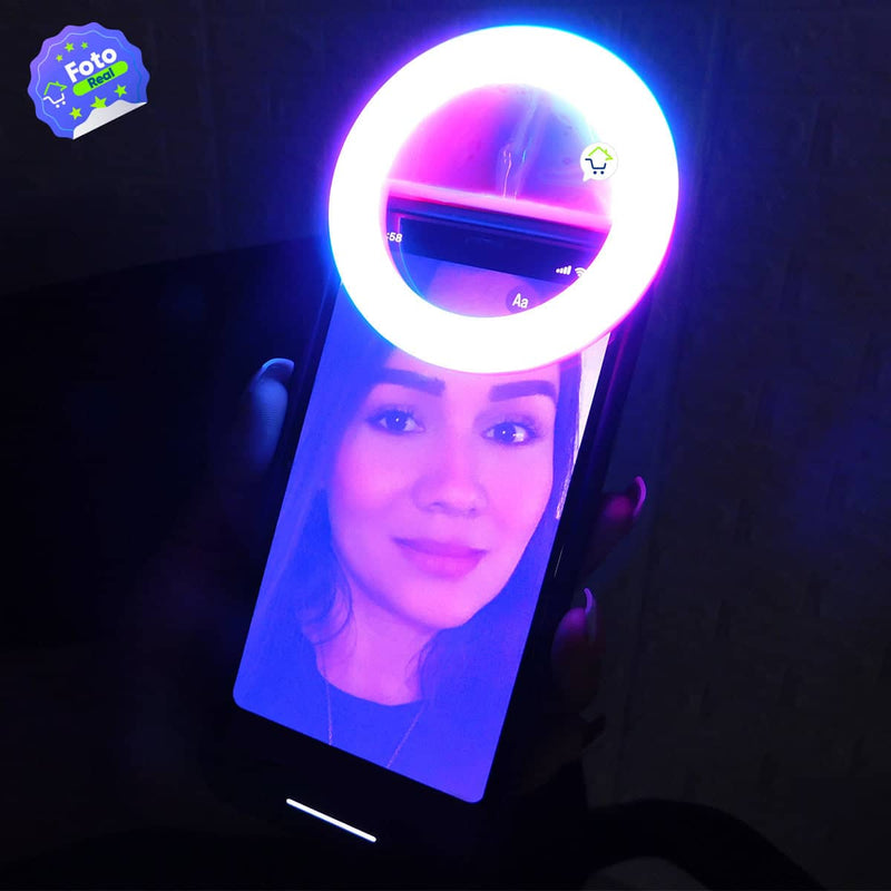 Mini Aro De Luz Led RGB Celular Portable